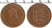 Продать Монеты Остров Джерси 1/12 шиллинга 1957 Медь