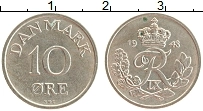 Продать Монеты Дания 10 эре 1955 Медно-никель