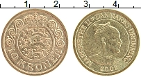 Продать Монеты Дания 10 крон 2002 Бронза