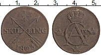 Продать Монеты Швеция 1/4 скиллинга 1801 Медь