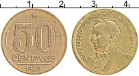 Продать Монеты Бразилия 50 сентаво 1944 Бронза
