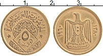Продать Монеты Сирия 5 пиастров 1960 Медь