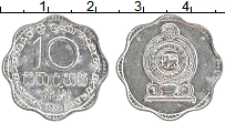 Продать Монеты Шри-Ланка 10 центов 1991 Алюминий