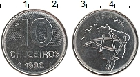 Продать Монеты Бразилия 10 крузейро 1983 Сталь