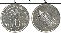 Продать Монеты Малайзия 10 сен 1990 Медно-никель