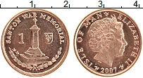 Продать Монеты Остров Мэн 1 пенни 2005 Медь