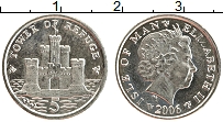 Продать Монеты Остров Мэн 5 пенсов 2005 Медно-никель