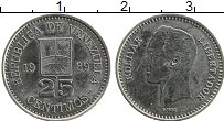 Продать Монеты Венесуэла 25 сентим 1989 Медно-никель