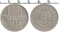 Продать Монеты Польша 20 злотых 1976 Медно-никель