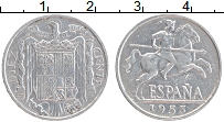 Продать Монеты Испания 10 сентим 1953 Алюминий