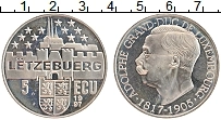 Продать Монеты Люксембург 5 экю 1997 Медно-никель