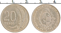 Продать Монеты Уругвай 20 песо 1970 Медно-никель
