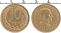 Продать Монеты Уругвай 10 сентесим 1960 Медно-никель
