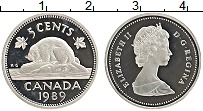 Продать Монеты Канада 5 центов 1991 Медно-никель