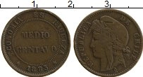 Продать Монеты Чили 1/2 сентаво 1883 Медь
