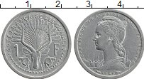 Продать Монеты Французский Берег Сомали 1 франк 1948 Алюминий
