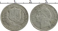 Продать Монеты Доминиканская республика 50 сентесим 1891 Серебро