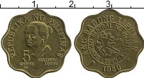 Продать Монеты Филиппины 5 сентим 1980 Медно-никель