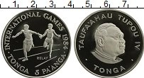 Продать Монеты Тонга 5 панга 1984 Медно-никель