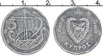 Продать Монеты Кипр 5 центов 1981 Алюминий