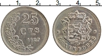 Продать Монеты Люксембург 25 сантим 1927 Медно-никель