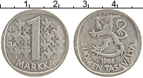 Продать Монеты Финляндия 1 марка 1966 Медно-никель