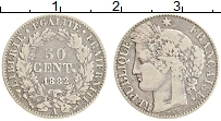 Продать Монеты Франция 50 сантим 1881 Серебро