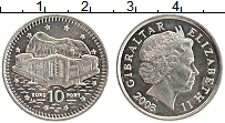 Продать Монеты Гибралтар 10 пенсов 2003 Медно-никель