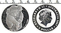 Продать Монеты Австралия 1 доллар 2007 Серебро