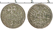 Продать Монеты Силезия 3 пфеннига 1704 Медь