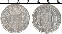 Продать Монеты Гватемала 50 сентаво 1870 Серебро