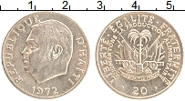 Продать Монеты Гаити 20 центов 1972 