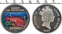 Продать Монеты Острова Кука 1 доллар 2000 Серебро