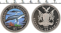 Продать Монеты Намибия 1 доллар 1998 Медно-никель