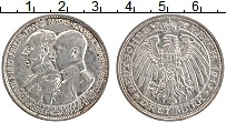 Продать Монеты Мекленбург-Шверин 3 марки 1915 Серебро