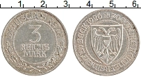 Продать Монеты Веймарская республика 3 марки 1926 Серебро