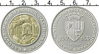 Продать Монеты Андорра 20 динерс 1996 Серебро