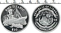 Продать Монеты Либерия 20 долларов 1998 Серебро