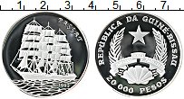 Продать Монеты Гвинея-Бисау 20000 песо 1993 Серебро