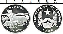 Продать Монеты Гвинея-Бисау 50000 песо 2002 Серебро