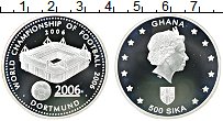 Продать Монеты Гана 500 сика 2006 Серебро