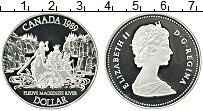 Продать Монеты Канада 1 доллар 1989 Серебро