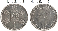 Продать Монеты Испания 100 песет 1980 Медно-никель