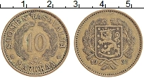 Продать Монеты Финляндия 10 марок 1931 Бронза