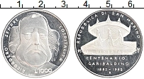 Продать Монеты Сан-Марино 1000 лир 1982 Серебро