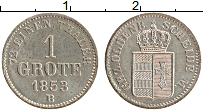 Продать Монеты Ольденбург 1 гротен 1849 Серебро