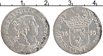 Продать Монеты Домбе 1/12 экю 1666 Серебро