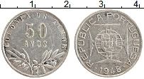 Продать Монеты Тимор 50 авос 1948 Серебро