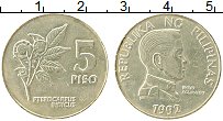Продать Монеты Филиппины 5 писо 1992 Медь