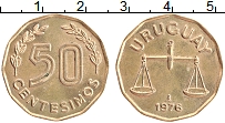 Продать Монеты Уругвай 50 сентесим 1976 